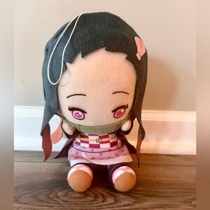 Nezuko Kamado Sitting Plush Doll – Demon Slayer: Kimetsu no Yaiba